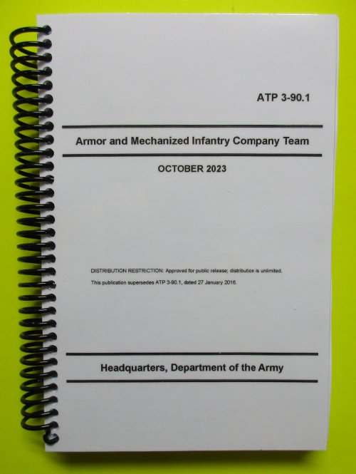 ATP 3-90.1 Armor and Mechanized Infantry Comp Team - 2023 - Mini - Click Image to Close